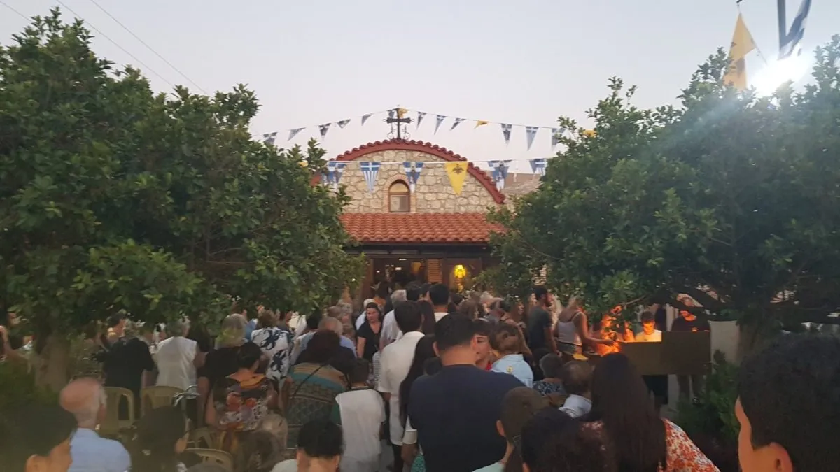 Δισαρχιερατικός Εσπερινός για τον Άγιο Παϊσιο τον Αγιορείτη στο Άργος Καλύμνου 