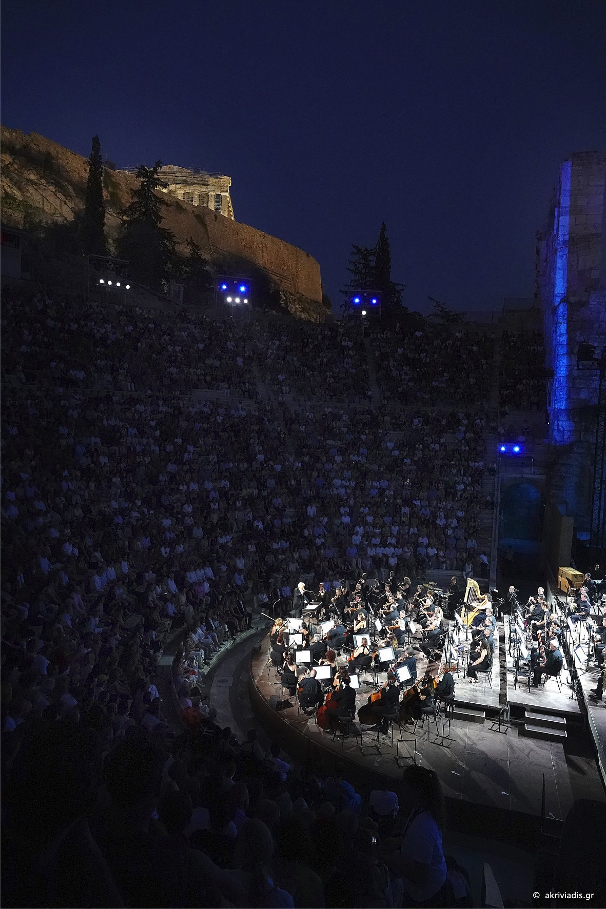 Το Μέγαρο Μουσικής στο κατάμεστο Ηρώδειο: Μια βραδιά με τον Νικόλα Πιοβάνι και την Κρατική Ορχήστρα Αθηνών