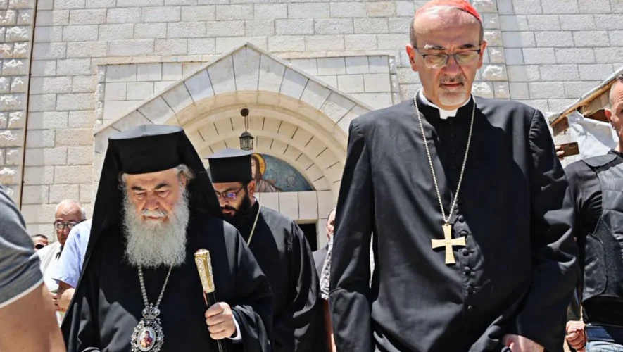 Επίσκεψη Ιεροσολύμων Θεόφιλου στη Γάζα