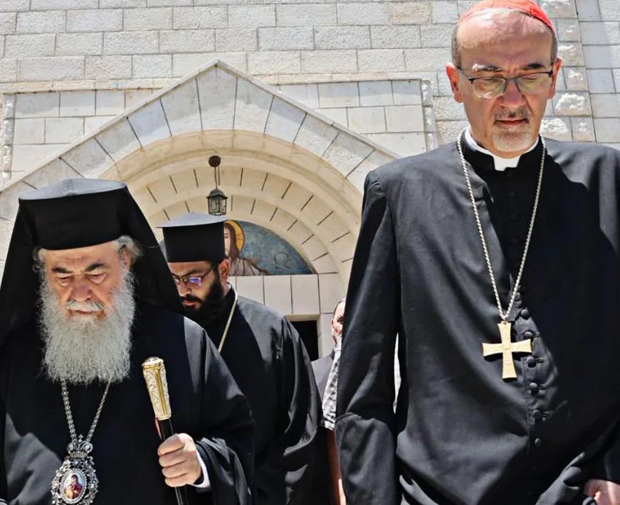 Επίσκεψη Ιεροσολύμων Θεόφιλου στη Γάζα