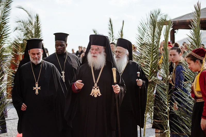 Ο Πάπας και Πατριάρχης Αλεξανδρείας Θεόδωρος στη Σιάτιστα της Μακεδονίας  patriarxis-alexandreias-theodoros-siatista-ellada-egkainia-adologala-news-ekklisia- (10)