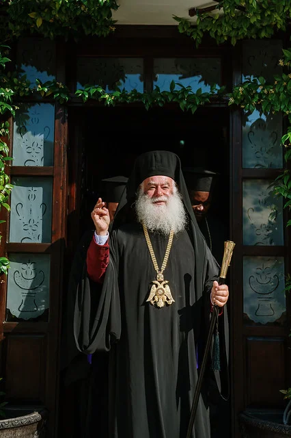 Ο Πάπας και Πατριάρχης Αλεξανδρείας Θεόδωρος στη Σιάτιστα της Μακεδονίας  patriarxis-alexandreias-theodoros-siatista-ellada-egkainia-adologala-news-ekklisia- (10)
