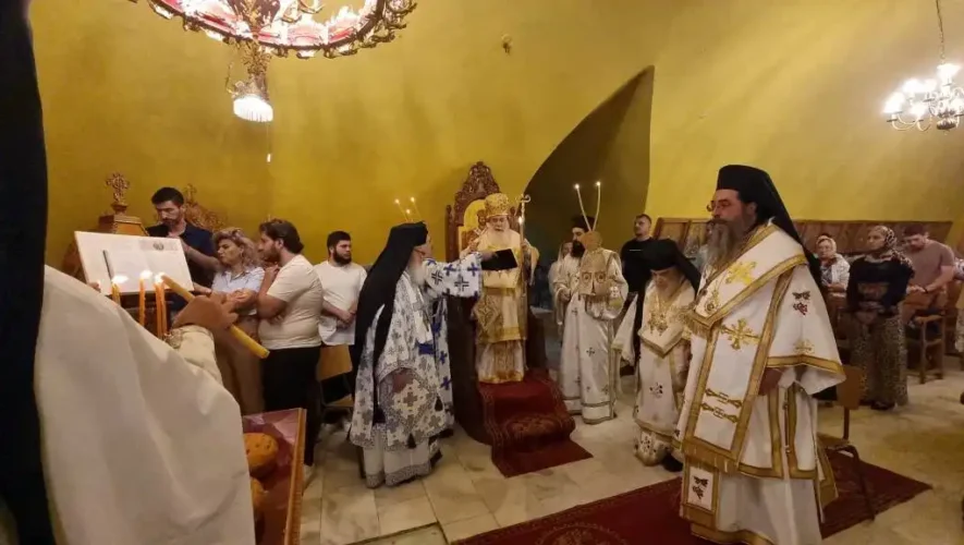 Η Σύναξη των Αγίων ενδόξων Δώδεκα Αποστόλων στα Ιεροσόλυμα