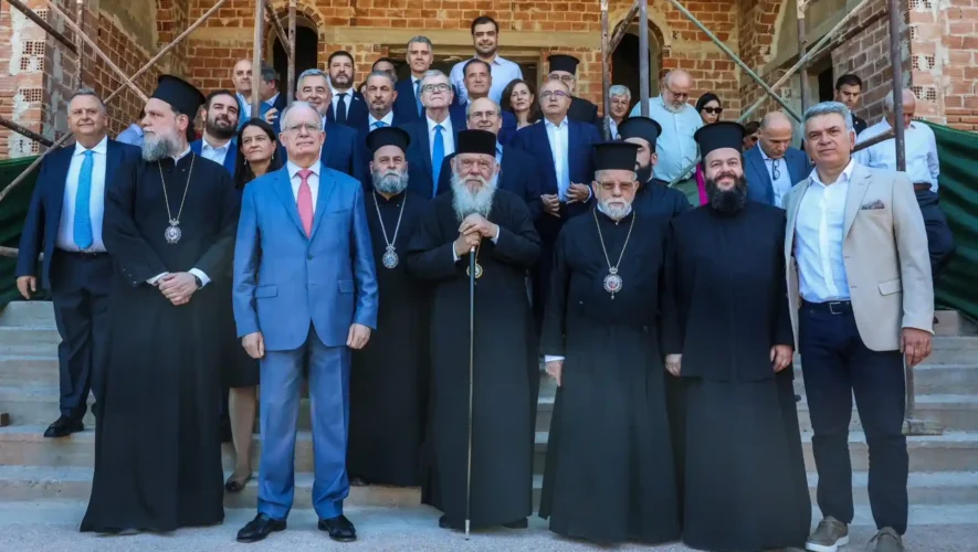 Στο υπό ανέγερση Ιωνικό Κέντρο της Ι.Μ. Νέας Ιωνίας ο Πρόεδρος Κ. Τασούλας