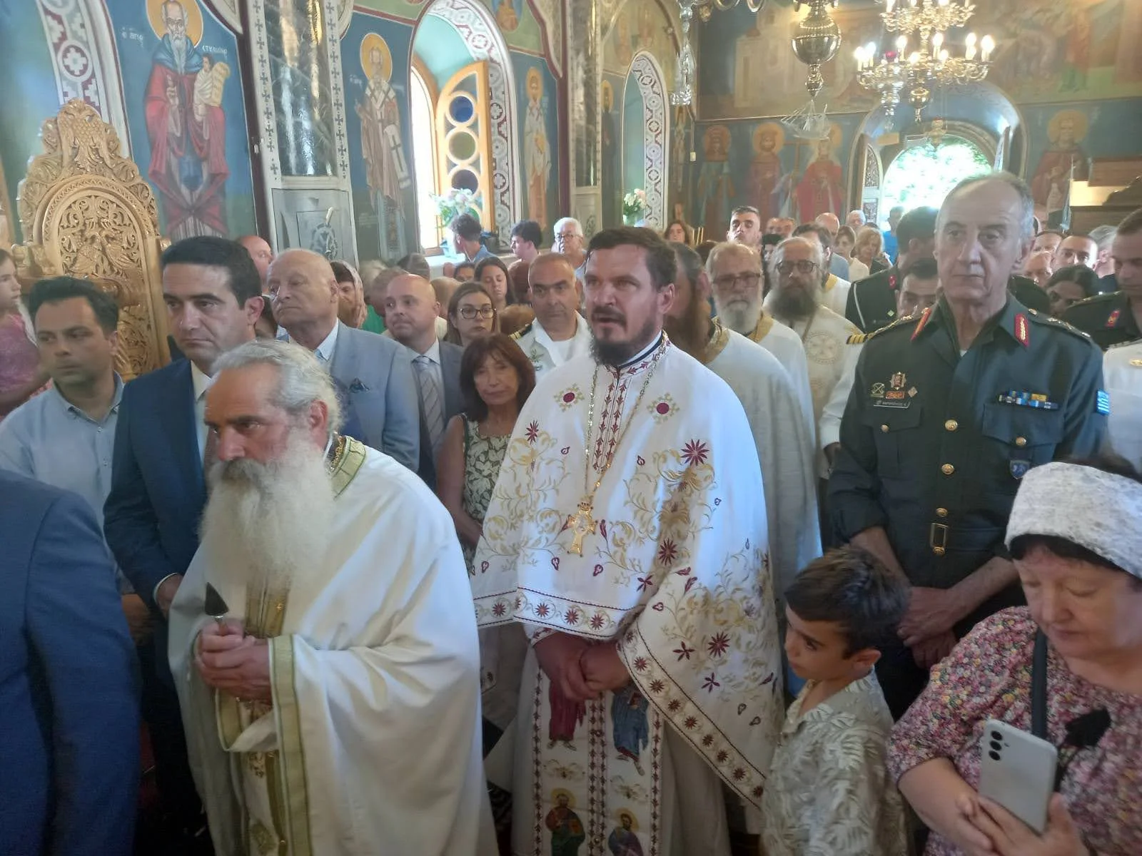 Λαμπρός ο εορτασμός της Αγίας Παρθενομάρτυρος Μαρκέλλας της Χιοπολίτιδος στη γενέτειρα της νήσο Χίο 