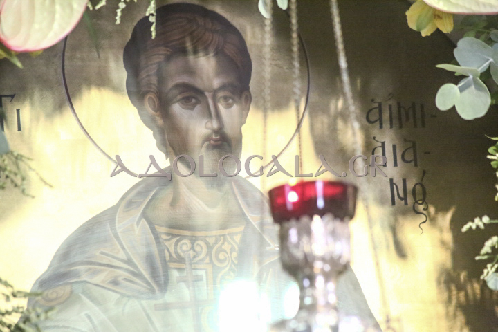 Η Ιερά Λιτάνευση της Εικόνας του Αγίου Αιμιλιανού στον Λόφο Σκουζέ (Φωτορεπορτάζ) 