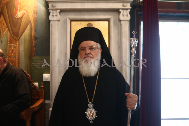 Αρχιερατικός Εσπερινός για την Κοίμηση της Αγίας Άννης στον πανηγυρίζοντα Ι.Ν. Περιβολίων Ταύρου
