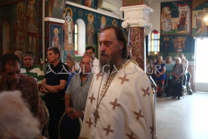 Αρχιερατικός Εσπερινός για την Κοίμηση της Αγίας Άννης στον πανηγυρίζοντα Ι.Ν. Περιβολίων Ταύρου