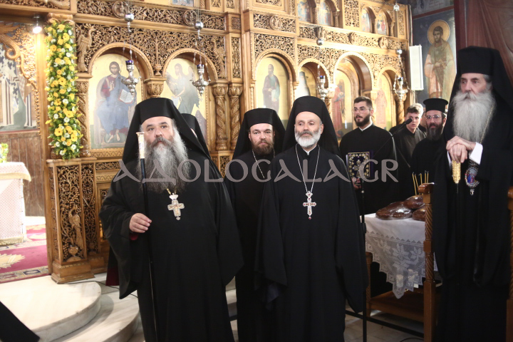 Πολυαρχιερατικός Εσπερινός Ονομαστηρίων Μητροπολίτη Ιλίου Αχαρνών και Πετρουπόλεως Αθηναγόρα στα Άνω Λιόσια 
