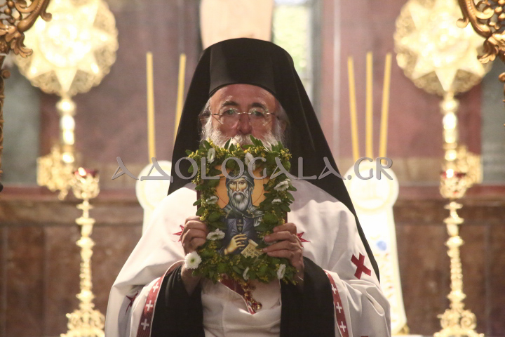 Πολυαρχιερατικός Εσπερινός Ονομαστηρίων Μητροπολίτη Ιλίου Αχαρνών και Πετρουπόλεως Αθηναγόρα στα Άνω Λιόσια 