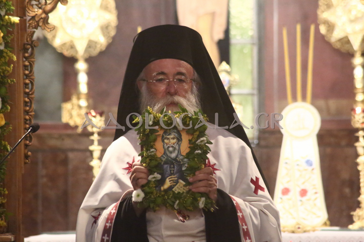 Πολυαρχιερατικός Εσπερινός Ονομαστηρίων Μητροπολίτη Ιλίου Αχαρνών και Πετρουπόλεως Αθηναγόρα στα Άνω Λιόσια 