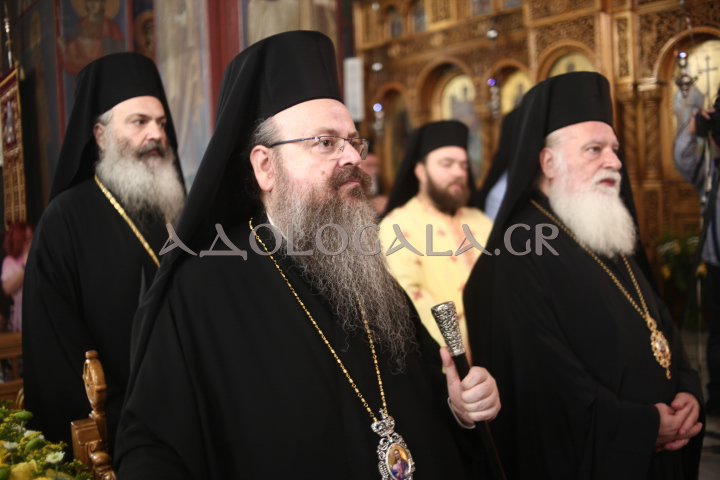 Πολυαρχιερατικός Εσπερινός Ονομαστηρίων Μητροπολίτη Ιλίου Αχαρνών και Πετρουπόλεως Αθηναγόρα στα Άνω Λιόσια 