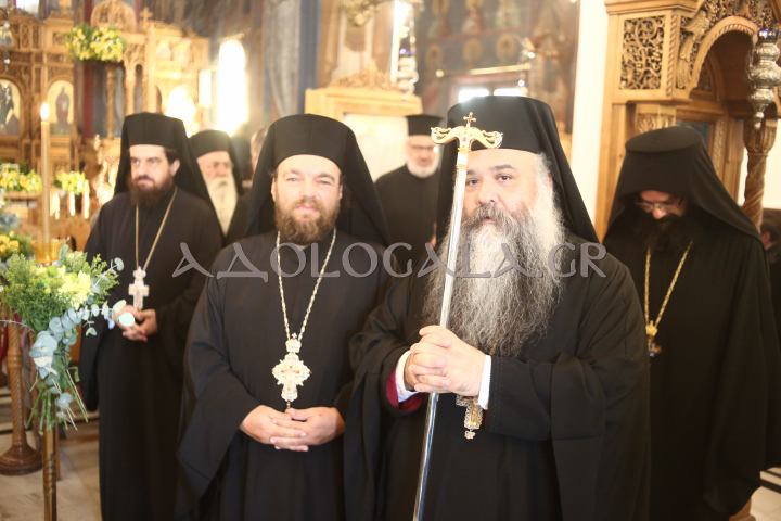 Πολυαρχιερατικός Εσπερινός Ονομαστηρίων Μητροπολίτη Ιλίου Αχαρνών και Πετρουπόλεως Αθηναγόρα στα Άνω Λιόσια 