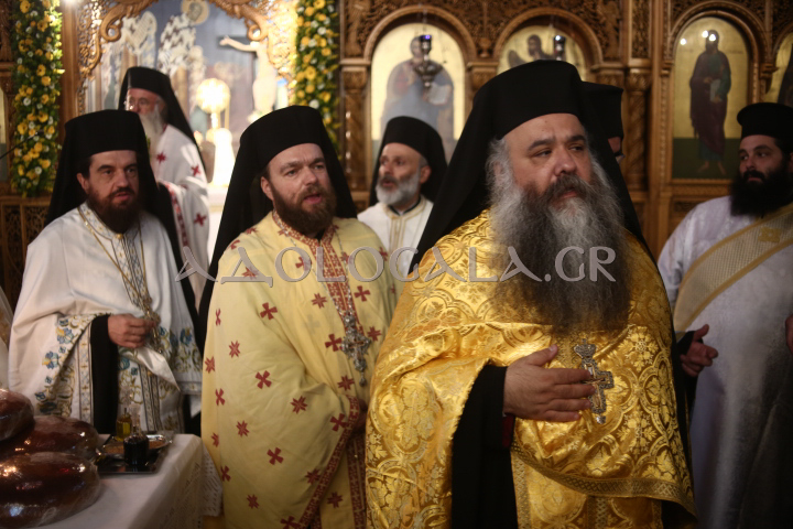 Πολυαρχιερατικός Εσπερινός Ονομαστηρίων Μητροπολίτη Ιλίου Αχαρνών και Πετρουπόλεως Αθηναγόρα στα Άνω Λιόσια 