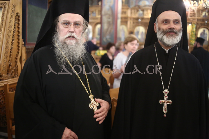 Πολυαρχιερατικός Εσπερινός Ονομαστηρίων Μητροπολίτη Ιλίου Αχαρνών και Πετρουπόλεως Αθηναγόρα στα Άνω Λιόσια 
