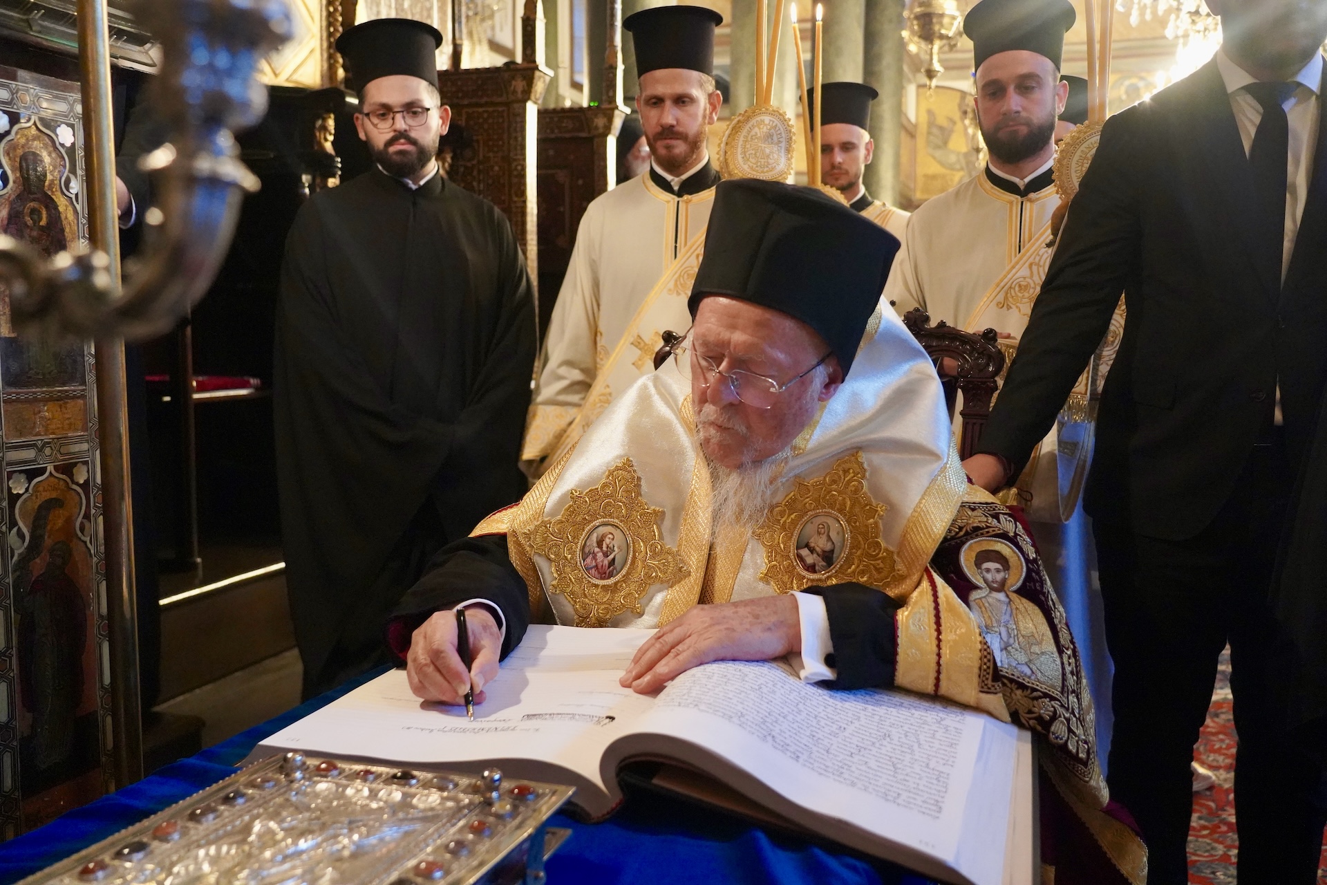 Φανάρι: Επίσημη τελετή για την ένταξη του ιερέως Δημητρίου Γκαγκαστάθη στο εορτολόγιο της Ορθοδόξου Εκκλησίας