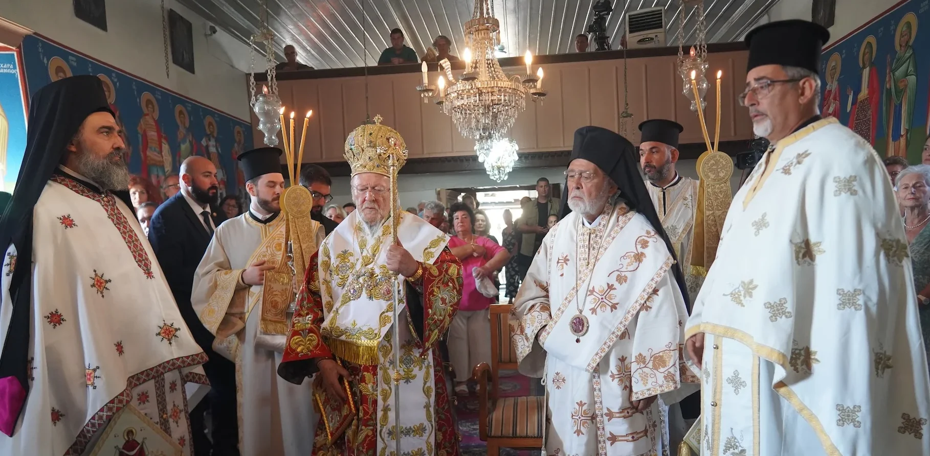 Πατριαρχική Χοροστασία για την εορτή της Κοιμήσεως της Θεοτόκου στην πάλαι ποτέ Ελληνική Ίμβρο