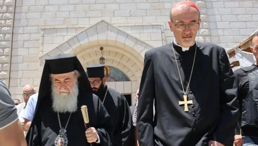 Ιεροσόλυμα : Κοινή δήλωση Ελληνορθοδόξων - Λατίνων