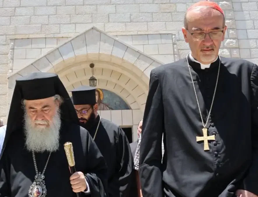 Ιεροσόλυμα : Κοινή δήλωση Ελληνορθοδόξων - Λατίνων