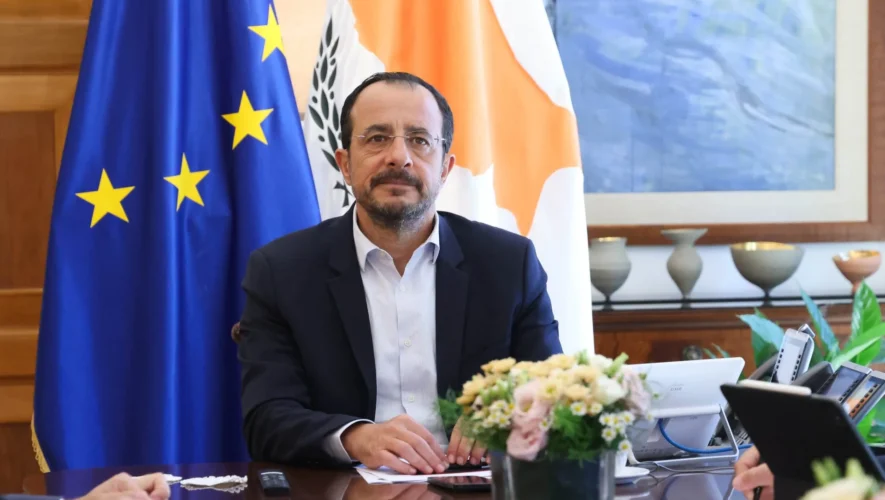 Ο Πρόεδρος της Δημοκρατίας συμμετείχε σε τηλεδιασκέψεις για την Ουκρανία
