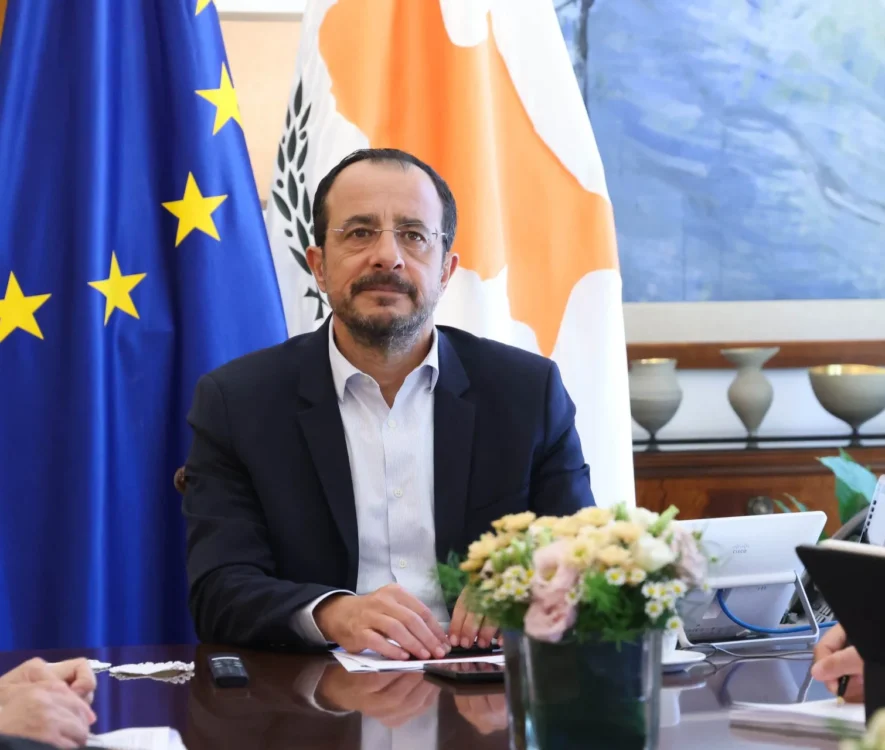 Ο Πρόεδρος της Δημοκρατίας συμμετείχε σε τηλεδιασκέψεις για την Ουκρανία