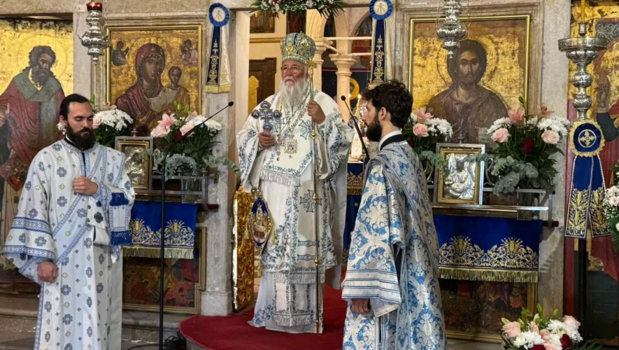 Η Εορτή της Κοιμήσεως της Υπεραγίας Θεοτόκου στην Κέρκυρα