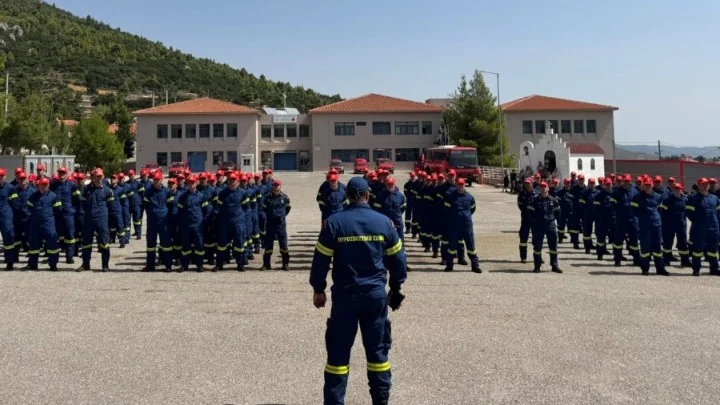 Το Πυροσβεστικό Σώμα ενισχύεται με 135 νέους πυροσβέστες