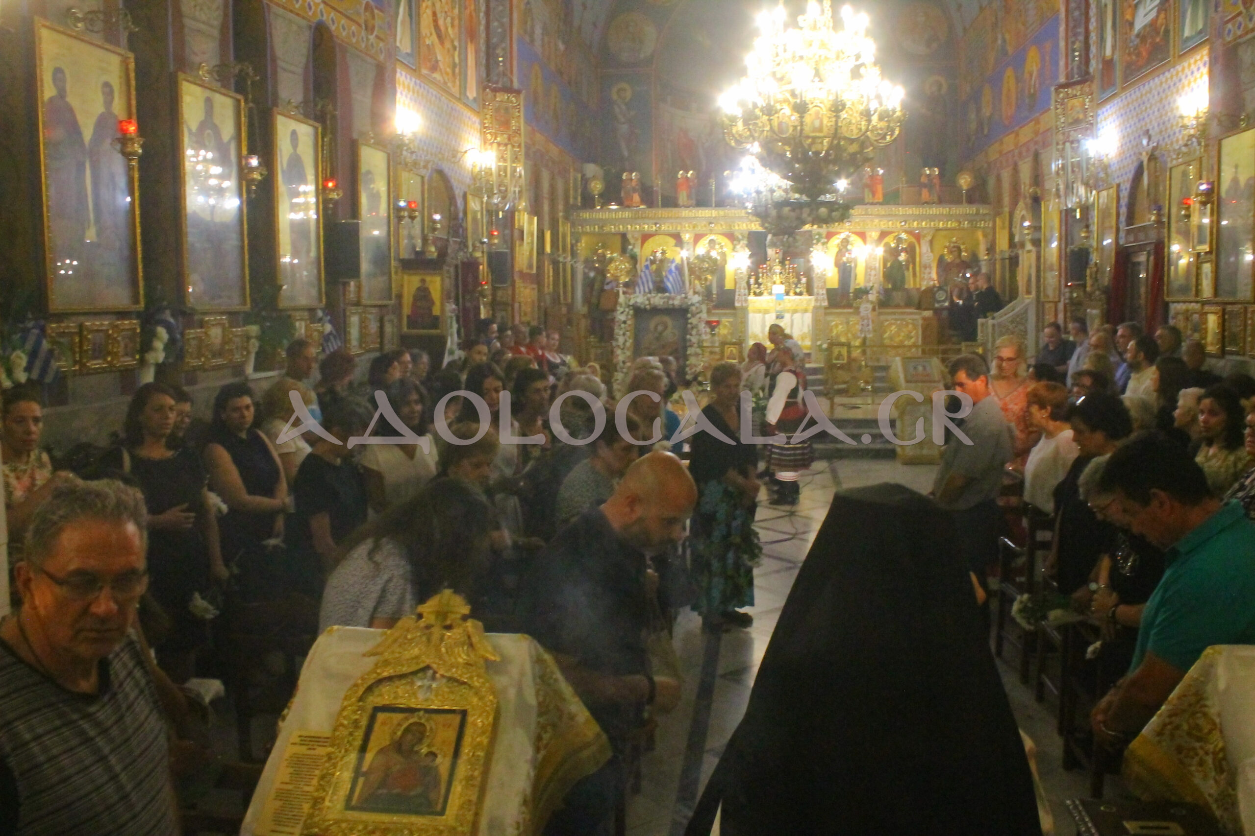 ΦΩΤΟΡΕΠΟΡΤΑΖ: Η Ιερά Λιτάνευση της Παναγίας Ταυριώτισσας στον Άγιο Γεώργιο Ταύρου