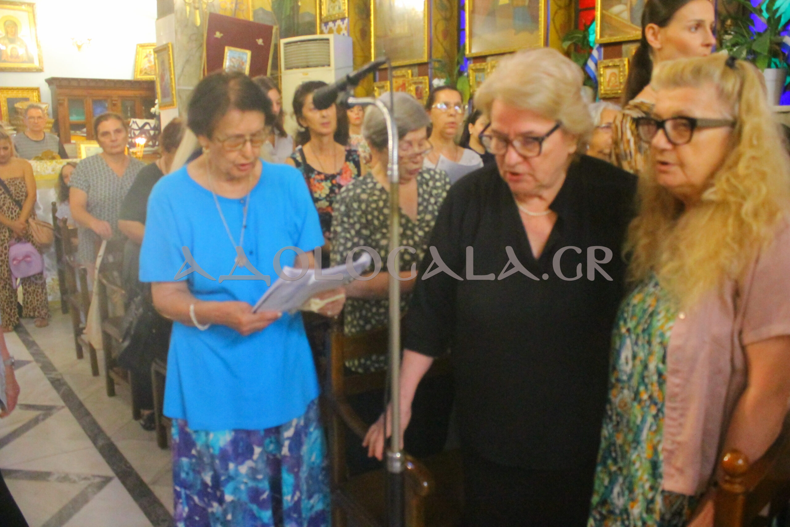 ΦΩΤΟΡΕΠΟΡΤΑΖ: Η Ιερά Λιτάνευση της Παναγίας Ταυριώτισσας στον Άγιο Γεώργιο Ταύρου