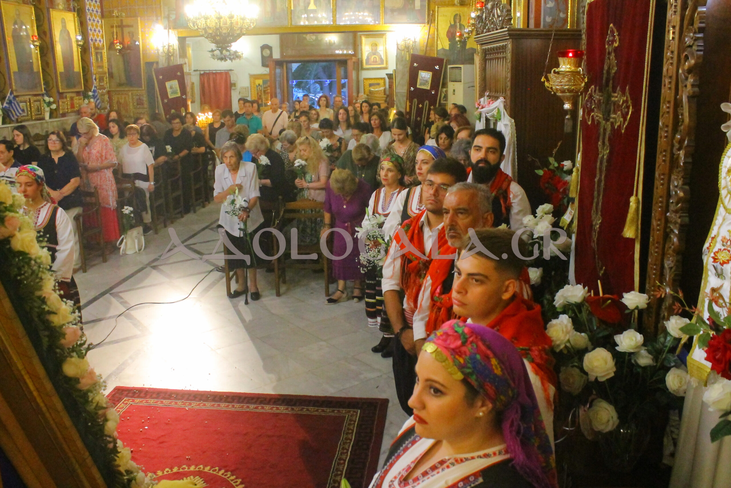 ΦΩΤΟΡΕΠΟΡΤΑΖ: Η Ιερά Λιτάνευση της Παναγίας Ταυριώτισσας στον Άγιο Γεώργιο Ταύρου