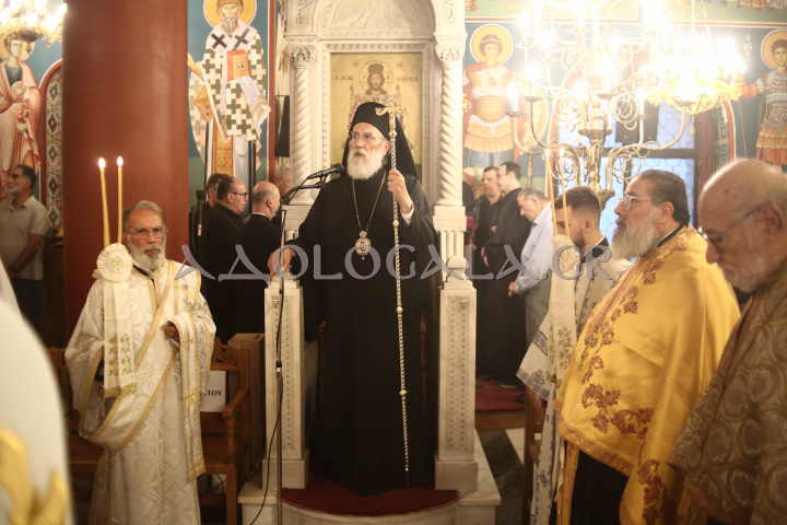 ΦΩΤΟΡΕΠΟΡΤΑΖ: Λαμπρός Αρχιερατικός Εσπερινός για την εορτή της Κοιμήσεως της Θεοτόκου στην Ηλιούπολη 