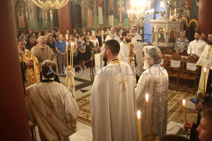 ΦΩΤΟΡΕΠΟΡΤΑΖ: Λαμπρός Αρχιερατικός Εσπερινός για την εορτή της Κοιμήσεως της Θεοτόκου στην Ηλιούπολη 