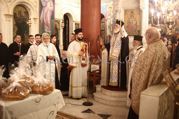 ΦΩΤΟΡΕΠΟΡΤΑΖ: Λαμπρός Αρχιερατικός Εσπερινός για την εορτή της Κοιμήσεως της Θεοτόκου στην Ηλιούπολη 