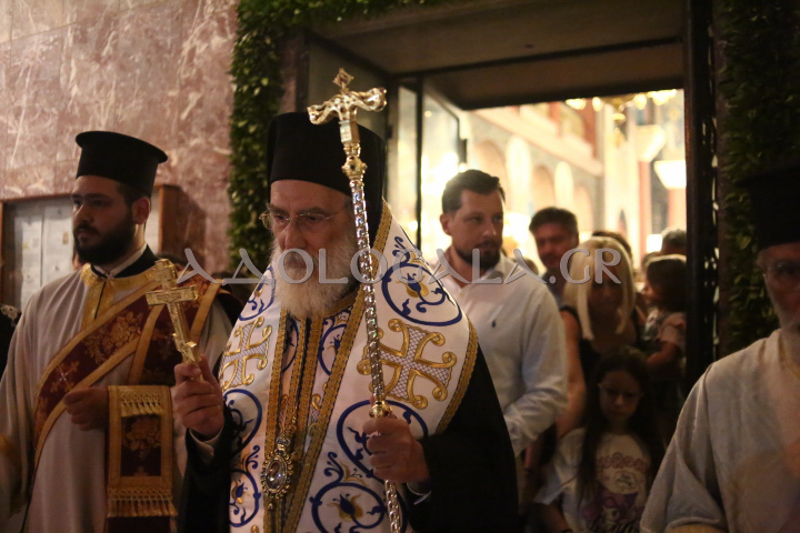 ΦΩΤΟΡΕΠΟΡΤΑΖ: Λαμπρός Αρχιερατικός Εσπερινός για την εορτή της Κοιμήσεως της Θεοτόκου στην Ηλιούπολη 