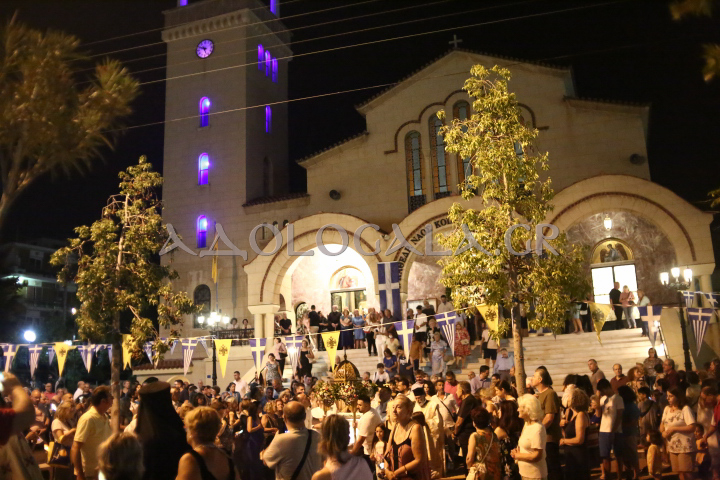 ΦΩΤΟΡΕΠΟΡΤΑΖ: Λαμπρός Αρχιερατικός Εσπερινός για την εορτή της Κοιμήσεως της Θεοτόκου στην Ηλιούπολη 