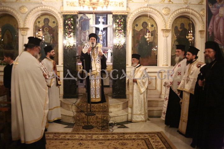 ΦΩΤΟΡΕΠΟΡΤΑΖ: Λαμπρός Αρχιερατικός Εσπερινός για την εορτή της Κοιμήσεως της Θεοτόκου στην Ηλιούπολη 
