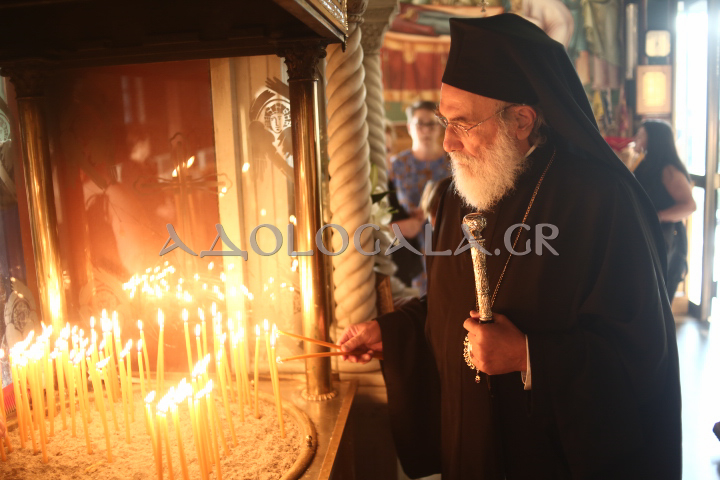 ΦΩΤΟΡΕΠΟΡΤΑΖ: Λαμπρός Αρχιερατικός Εσπερινός για την εορτή της Κοιμήσεως της Θεοτόκου στην Ηλιούπολη 