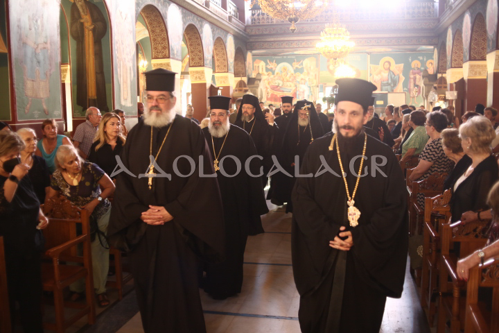 ΦΩΤΟΡΕΠΟΡΤΑΖ: Λαμπρός Αρχιερατικός Εσπερινός για την εορτή της Κοιμήσεως της Θεοτόκου στην Ηλιούπολη 