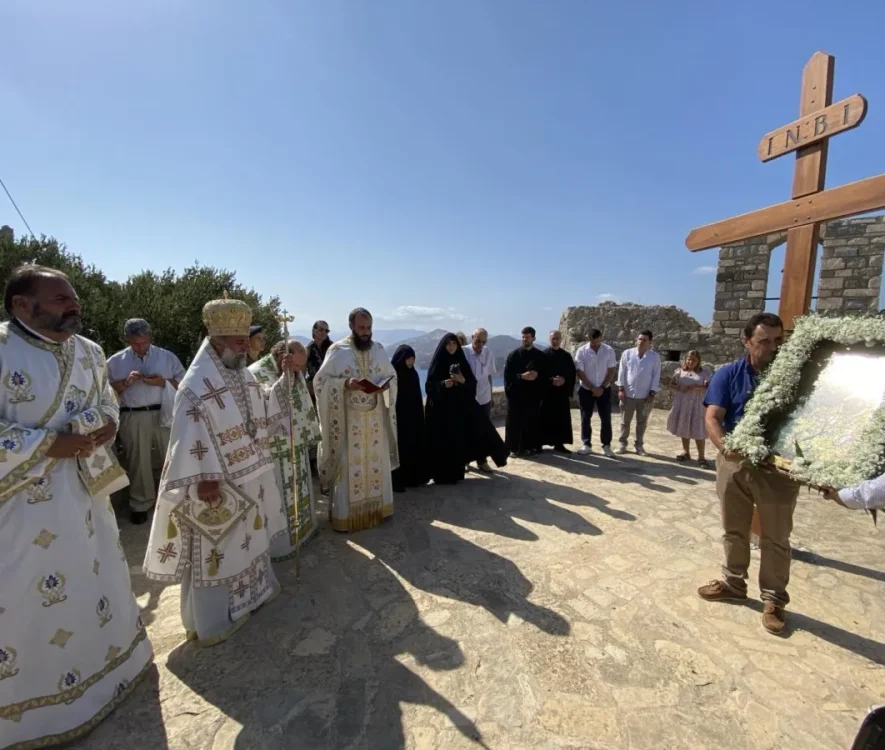 Η εορτή της Κοιμήσεως της Παναγίας στην ακριτική νήσο Λέρο