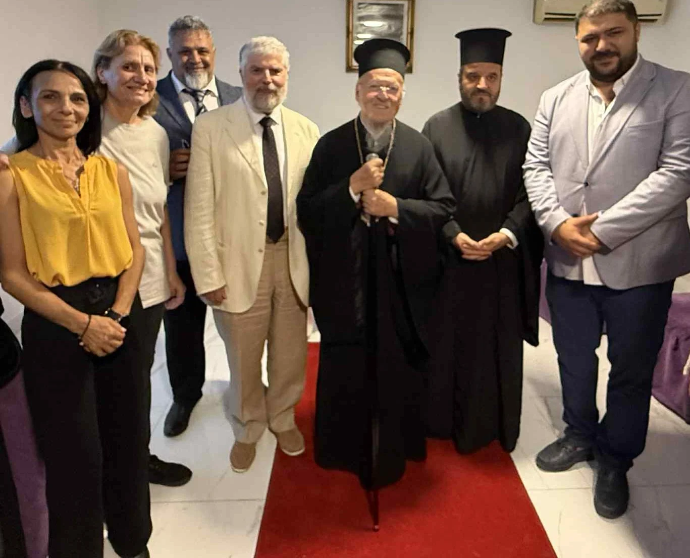 Στον Παρακλητικό Κανόνα στον Ι.Ν. Παναγίας Ελπίδος Κοντοσκαλίου χοροστάστησε ο Οικουμενικός την Κυριακή
