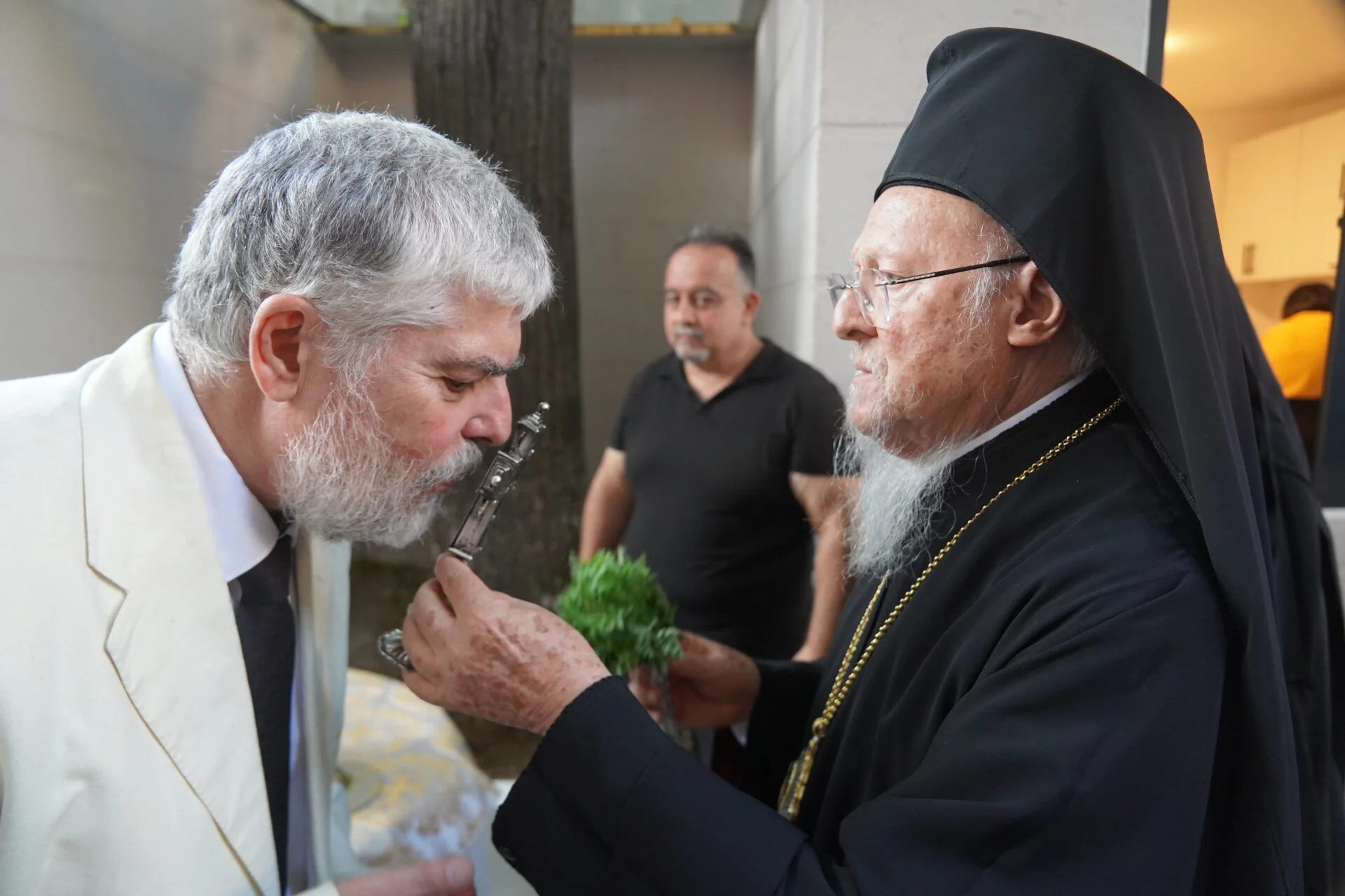 Στον Παρακλητικό Κανόνα στον Ι.Ν. Παναγίας Ελπίδος Κοντοσκαλίου χοροστάστησε ο Οικουμενικός την Κυριακή