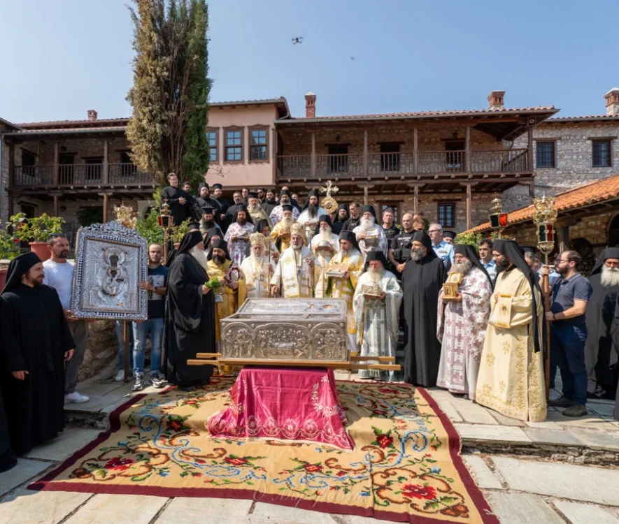 Ο Αρχιεπίσκοπος Θυατείρων Νικήτας στην Εορτή του Αγίου Νικάνορος στη Μονή Ζάβορδας