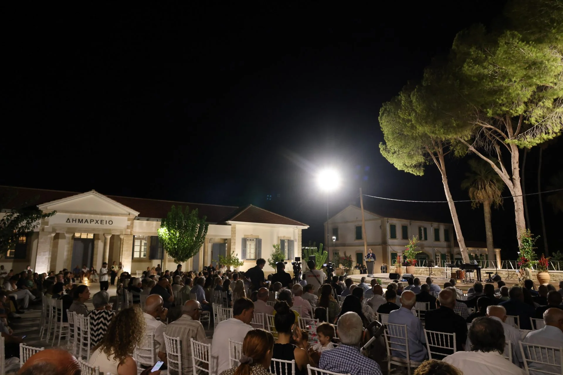 Στη τελετή εγκαινίων αναπτυξιακών έργων του Δήμου Πόλεως Χρυσοχούς παρέστη ο Πρόεδρος της Δημοκρατίας Ν. Χριστοδουλίδης