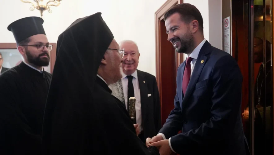 Ο Πρόεδρος της Δημοκρατίας του Μαυροβουνίου στο Οικουμενικό Πατριαρχείο