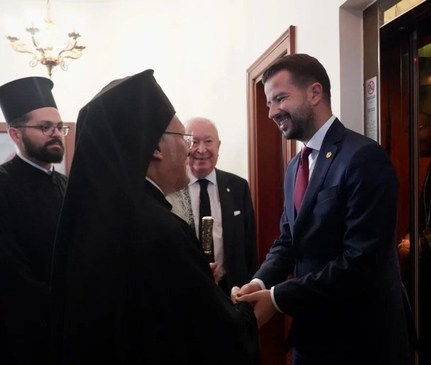 Ο Πρόεδρος της Δημοκρατίας του Μαυροβουνίου στο Οικουμενικό Πατριαρχείο