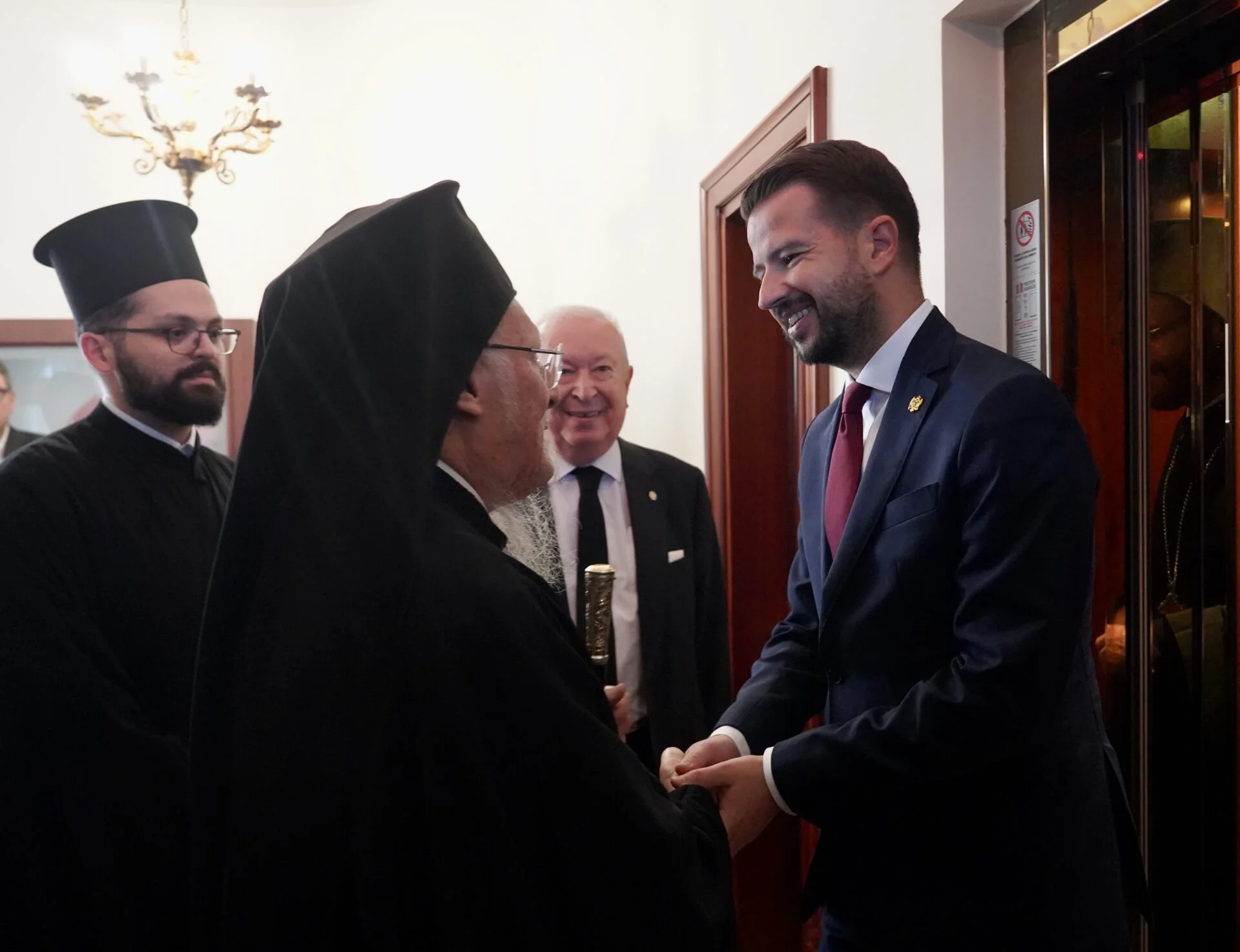 Ο Πρόεδρος της Δημοκρατίας του Μαυροβουνίου στο Οικουμενικό Πατριαρχείο