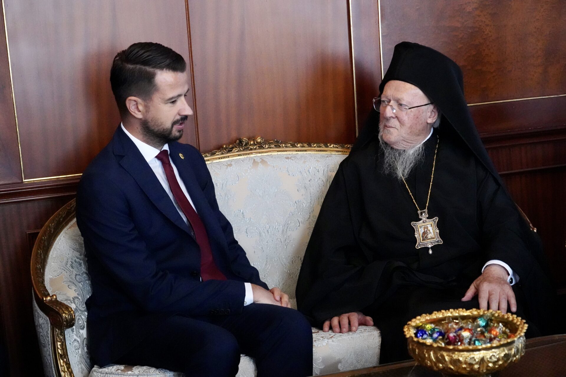 Ο Πρόεδρος της Δημοκρατίας του Μαυροβουνίου στο Οικουμενικό Πατριαρχείο