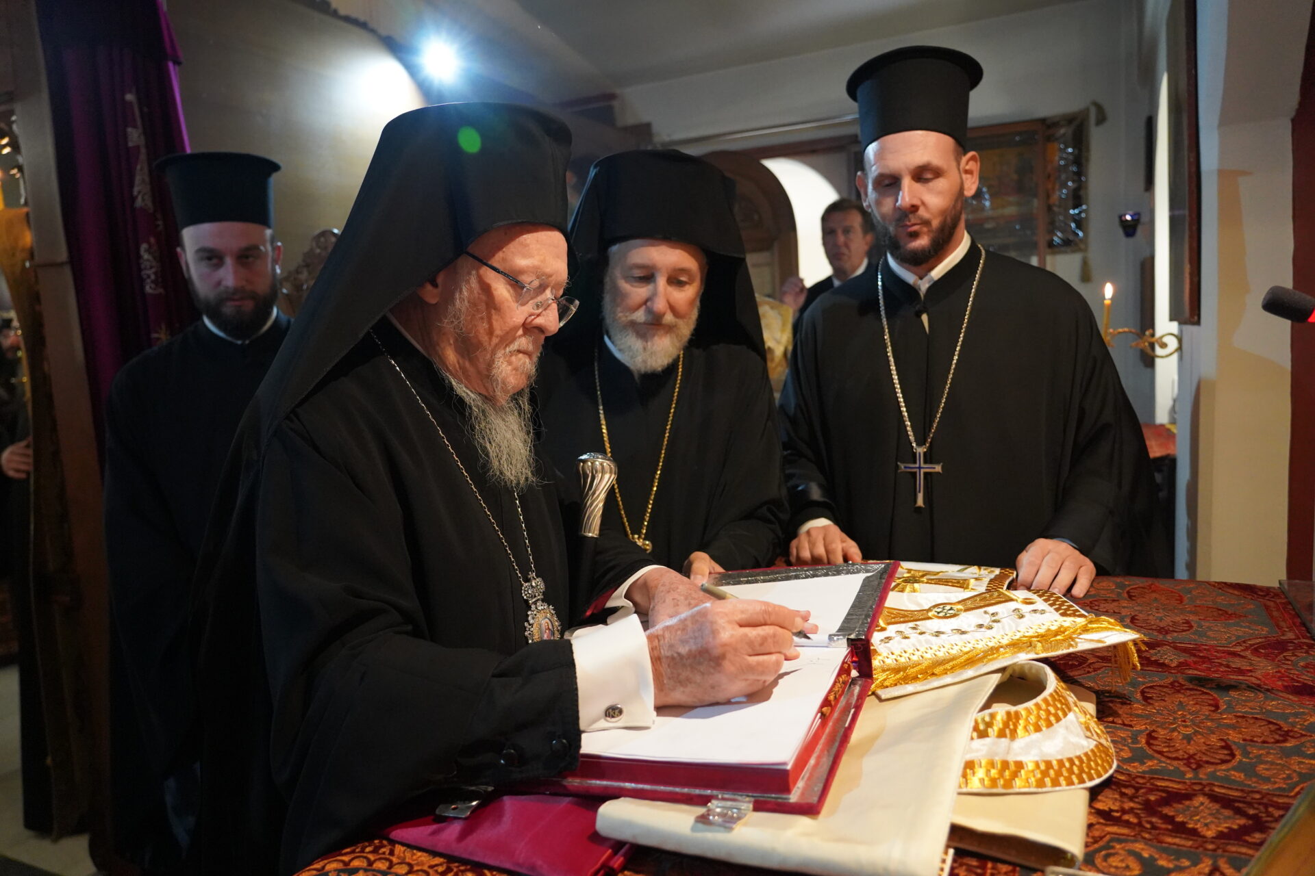 Χοροστασία Οικουμενικού Πατριάρχη στην Ροτόντα της Θεσσαλονίκης