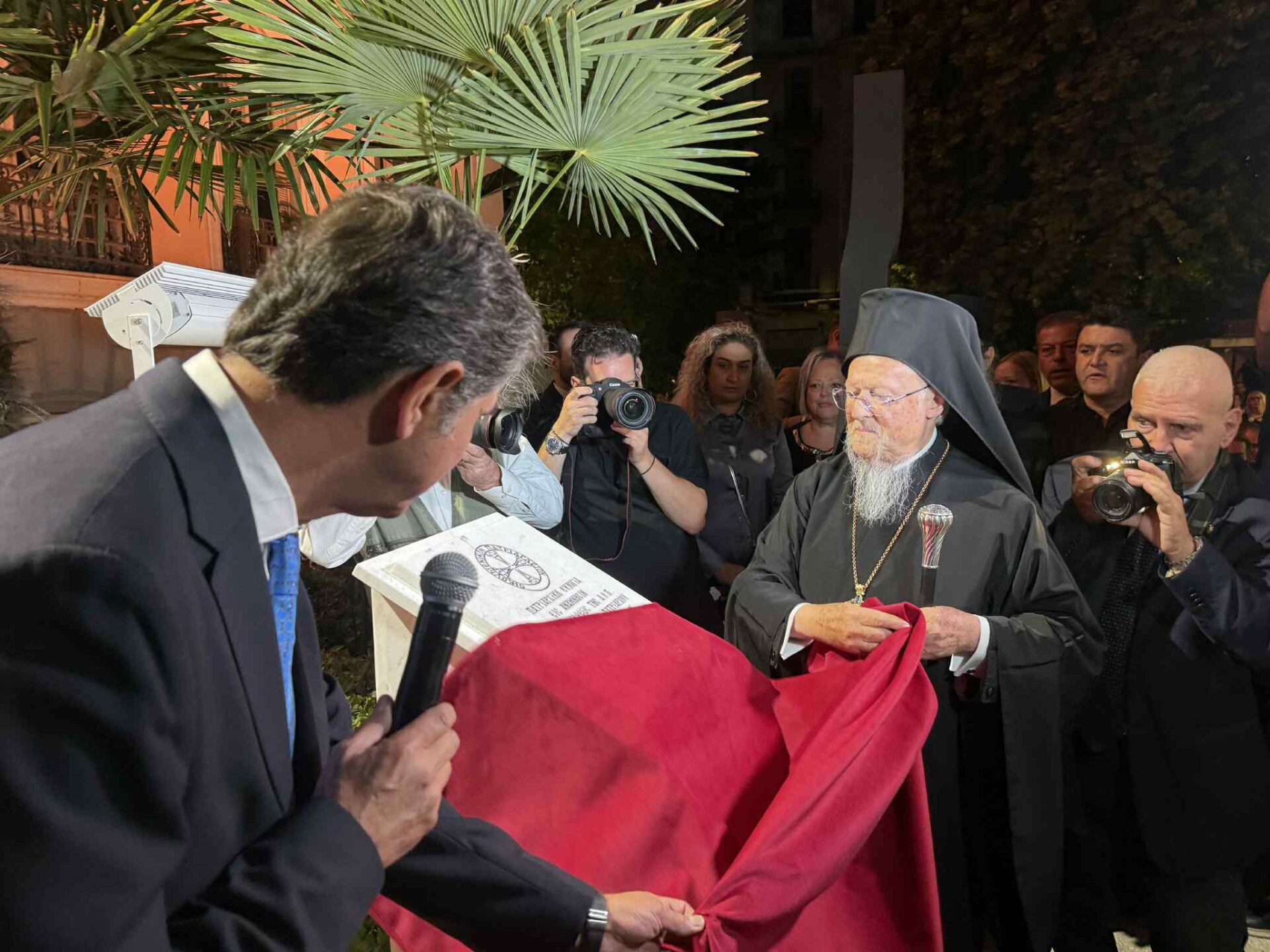 Χοροστασία Οικουμενικού Πατριάρχη στην Ροτόντα της Θεσσαλονίκης
