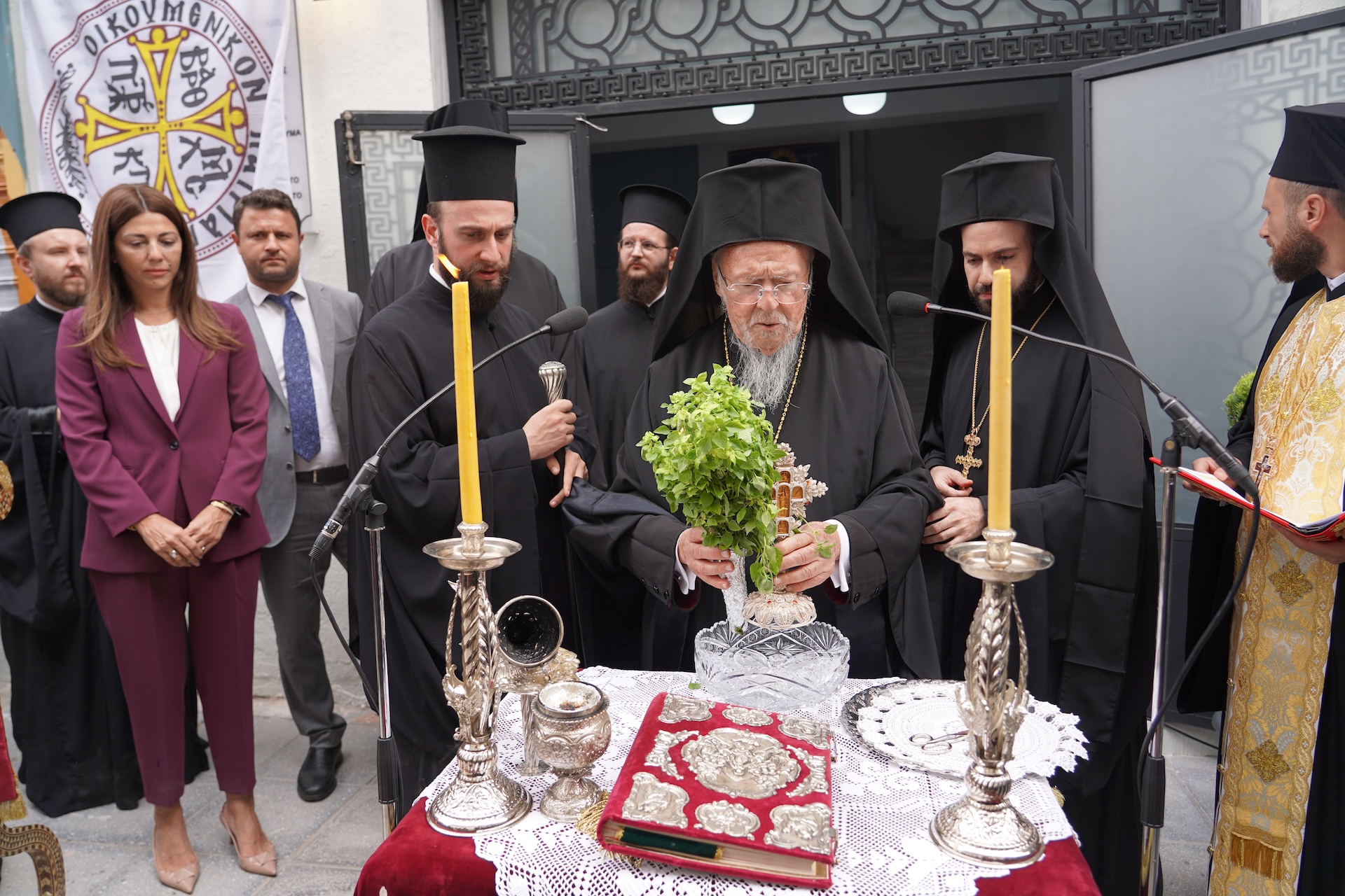 Χοροστασία Οικουμενικού Πατριάρχη στην Ροτόντα της Θεσσαλονίκης